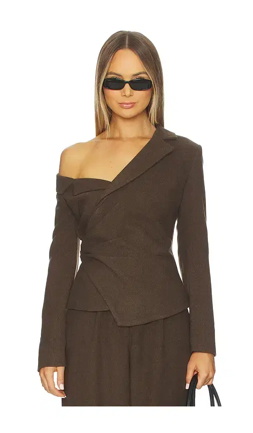 SAU LEE Neve Wool Top