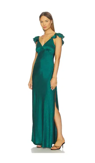 MORE TO COME Becky Ruffle Maxi Dress | Thumbnail 2
