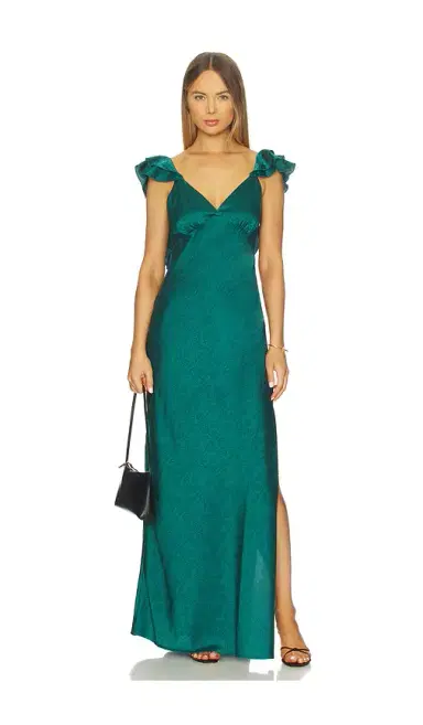 MORE TO COME Becky Ruffle Maxi Dress | Thumbnail 1