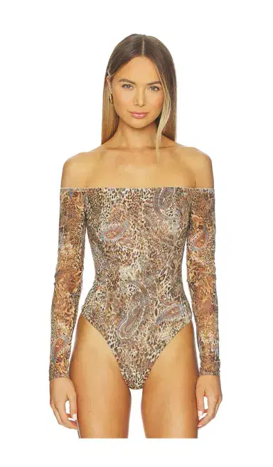 L'AGENCE Peonie Bodysuit | Thumbnail 2