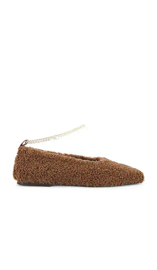 Maria Luca Augusta Teddy Ballet Flat