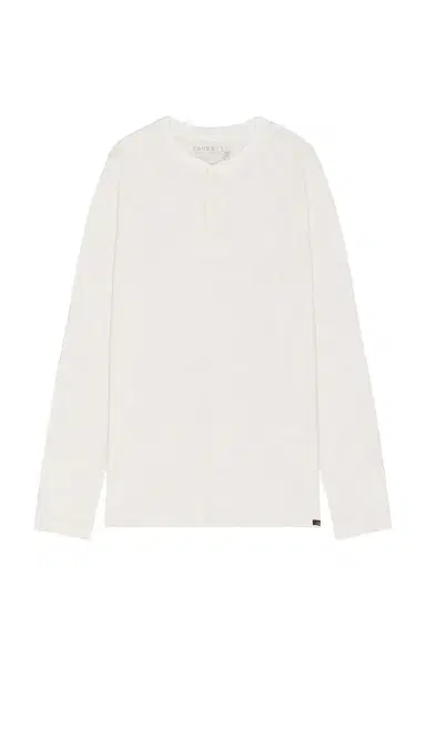 Faherty Long Sleeve Cloud Henley | Thumbnail 1 Faherty Long Sleeve Cloud Henley | Thumbnail 1