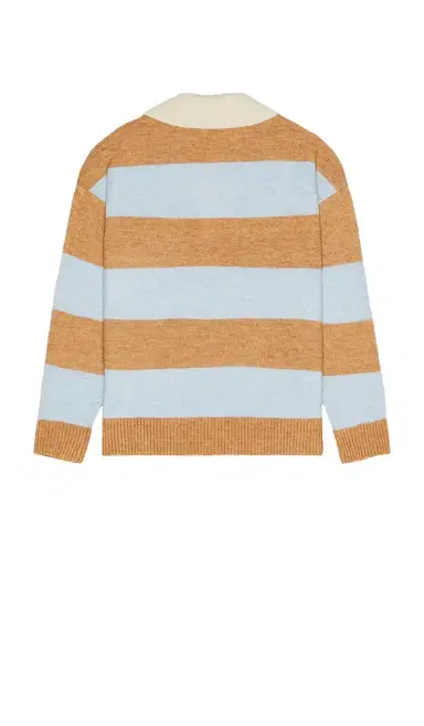 Central Park West Striped Rugby Polo Sweater | Thumbnail 2