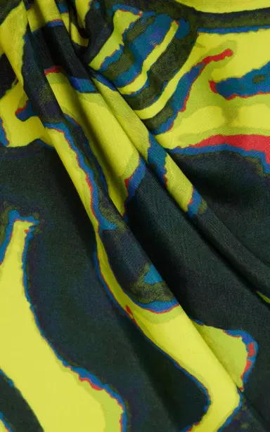 Christopher John Rogers Printed Jersey Maxi Skirt | Thumbnail 5