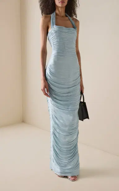 Marmar Halim Ruched Maxi Dress | Thumbnail 4 Marmar Halim Ruched Maxi Dress | Thumbnail 4