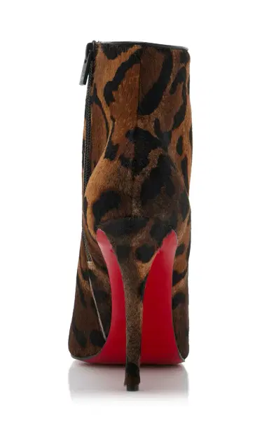 Christian Louboutin Miss Z 100mm Leopard Pony Hair Ankle Boots | Thumbnail 5 Christian Louboutin Miss Z 100mm Leopard Pony Hair Ankle Boots | Thumbnail 5