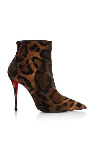 Christian Louboutin Miss Z 100mm Leopard Pony Hair Ankle Boots | Thumbnail 6 Christian Louboutin Miss Z 100mm Leopard Pony Hair Ankle Boots | Thumbnail 6
