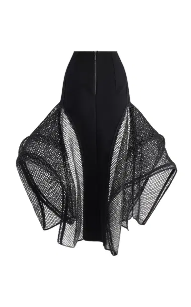 Maticevski Openwork Cotton-Blend Insanity Skirt | Thumbnail 3
