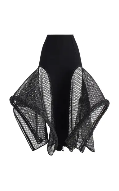 Maticevski Openwork Cotton-Blend Insanity Skirt | Thumbnail 4