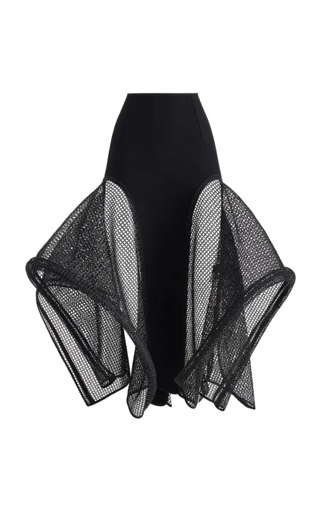 Maticevski Openwork Cotton-Blend Insanity Skirt