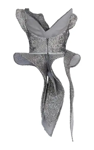 Maticevski Sequin-Embellished Crepe Wizard Bodice | Thumbnail 6