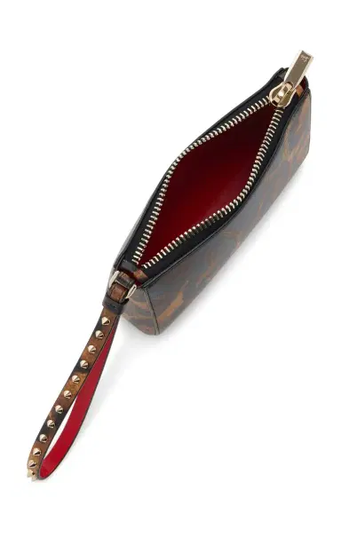 Christian Louboutin Cabata Mini Leopard Leather Pouch | Thumbnail 5 Christian Louboutin Cabata Mini Leopard Leather Pouch | Thumbnail 5