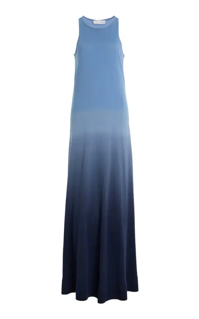 Racerback Ombre Cashmere Maxi Dress