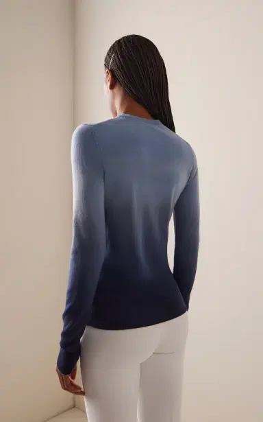 Michael Kors Collection Ombre Cashmere Sweater | Thumbnail 4 Michael Kors Collection Ombre Cashmere Sweater | Thumbnail 4