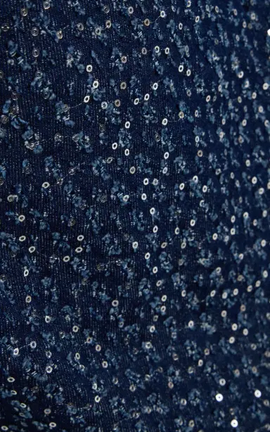 Michael Kors Collection Sequined Denim Midi Pencil Skirt | Thumbnail 5 Michael Kors Collection Sequined Denim Midi Pencil Skirt | Thumbnail 5