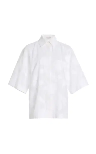 Michael Kors Collection Fil Coupé Shirt | Thumbnail 1 Michael Kors Collection Fil Coupé Shirt | Thumbnail 1