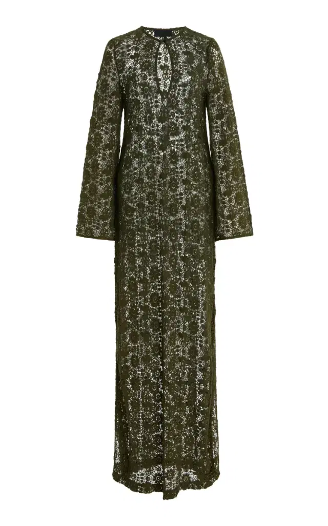 Della Cotton Lace Maxi Dress
