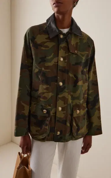NILI LOTAN Andrew Camouflage Cotton Parka | Thumbnail 2