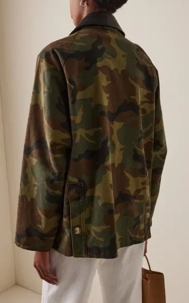 NILI LOTAN Andrew Camouflage Cotton Parka | Thumbnail 4