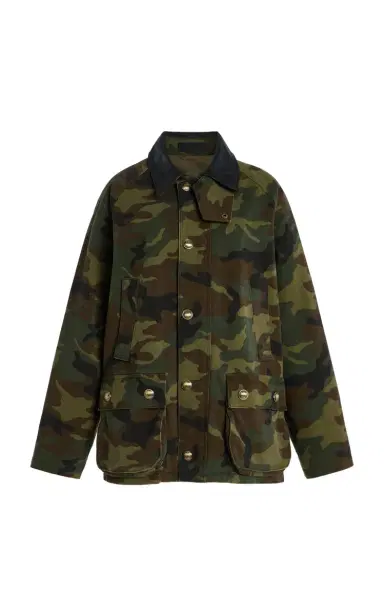 NILI LOTAN Andrew Camouflage Cotton Parka | Thumbnail 1