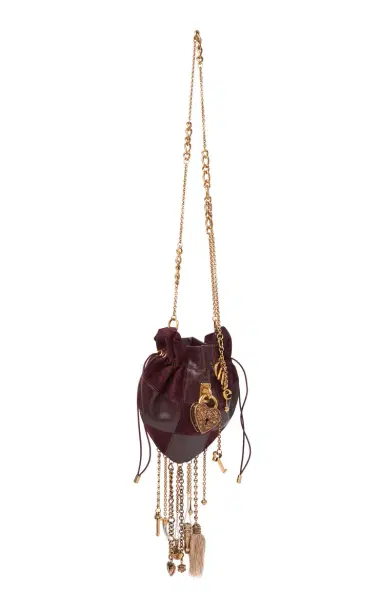 Chloé Château Treasures Patchwork Suede and Leather Shoulder Bag | Thumbnail 3