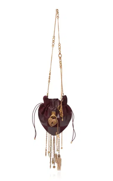 Chloé Château Treasures Patchwork Suede and Leather Shoulder Bag | Thumbnail 1