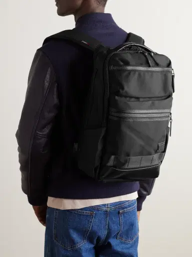 Master-Piece Rise Ver.2 Leather-Trimmed Mastertex-09 Backpack - Men | Thumbnail 2 Master-Piece Rise Ver.2 Leather-Trimmed Mastertex-09 Backpack - Men | Thumbnail 2
