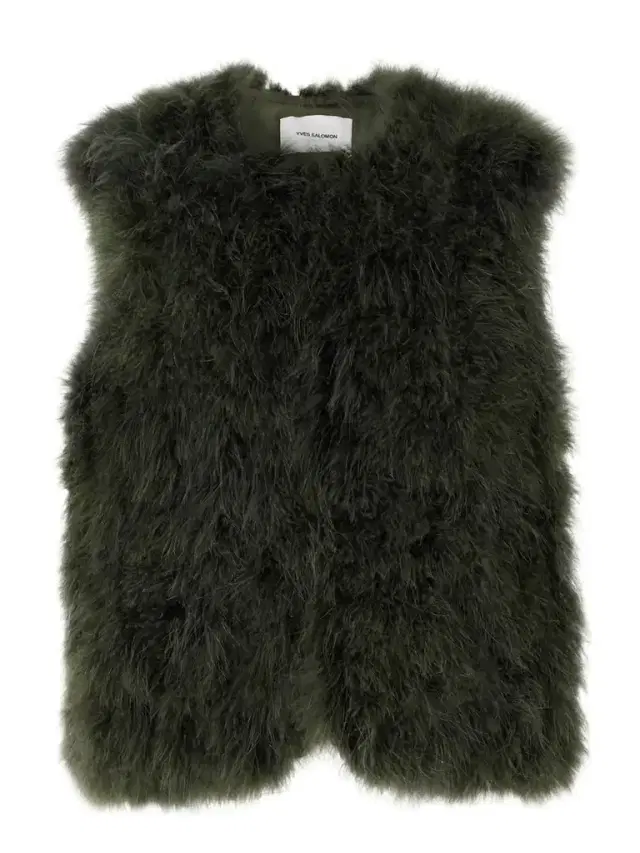 Feather Vest