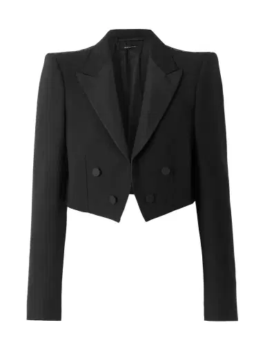 Tom Ford Wool, Mohair And Silk-blend Blazer | Thumbnail 1