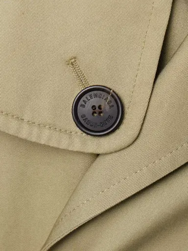 Balenciaga Cocoon Double-breasted Cotton-twill Trench Coat | Thumbnail 5 Balenciaga Cocoon Double-breasted Cotton-twill Trench Coat | Thumbnail 5