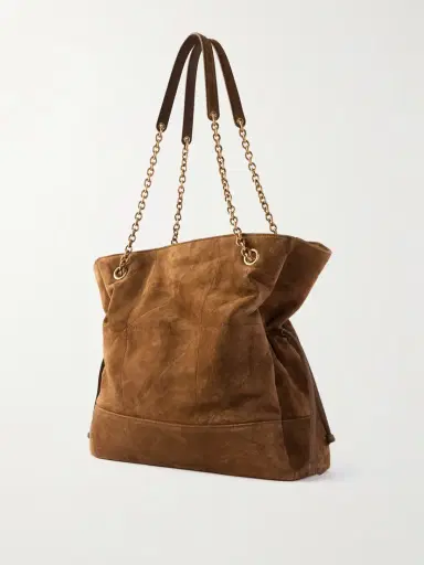 Saint Laurent Jamie Shopping Quilted Suede Shoulder Bag | Thumbnail 3