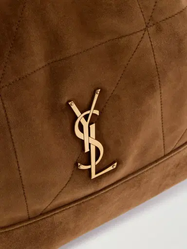 Saint Laurent Jamie Shopping Quilted Suede Shoulder Bag | Thumbnail 4