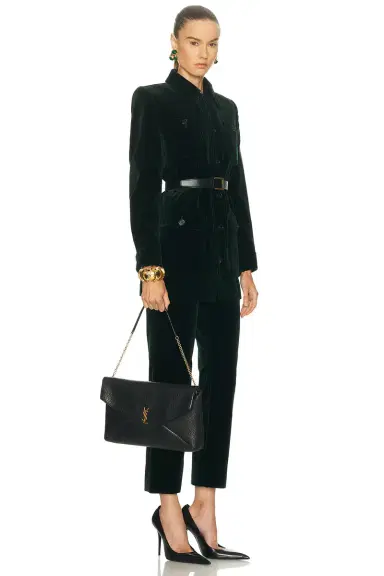 Saint Laurent Envelope Pouch On Chain | Thumbnail 2