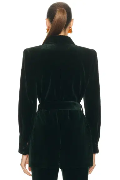 Saint Laurent Belted Coat | Thumbnail 3 Saint Laurent Belted Coat | Thumbnail 3