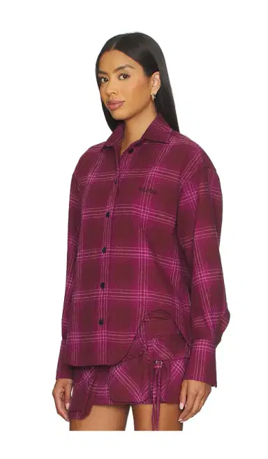 THE ATTICO Check Shirt | Thumbnail 2