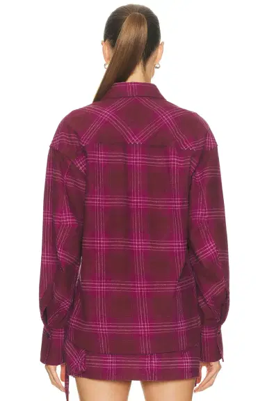 THE ATTICO Check Shirt | Thumbnail 5