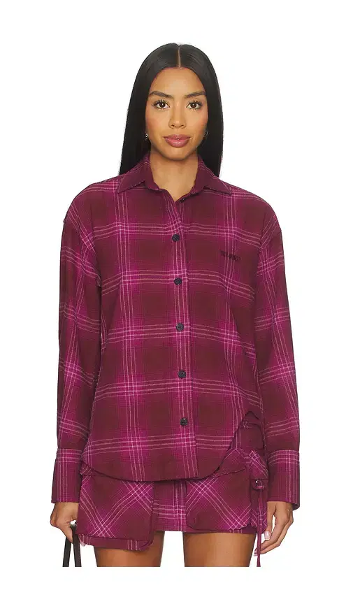 THE ATTICO Check Shirt