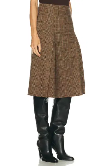 Saint Laurent Midi Skirt | Thumbnail 2 Saint Laurent Midi Skirt | Thumbnail 2