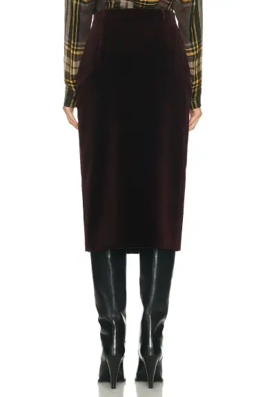 Saint Laurent Pencil Skirt | Thumbnail 4 Saint Laurent Pencil Skirt | Thumbnail 4