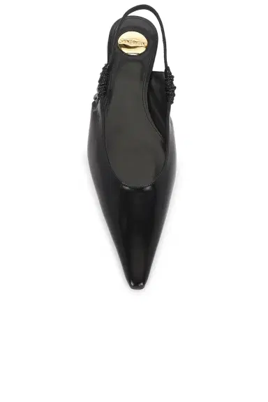 Saint Laurent Anne-Marie Slingback Flat | Thumbnail 4