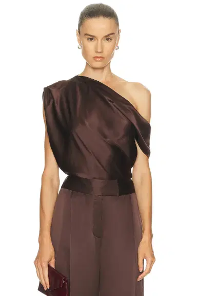 THE SEI Asymmetrical Drape Top | Thumbnail 1 THE SEI Asymmetrical Drape Top | Thumbnail 1