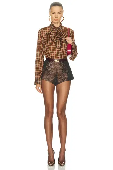 SIMONMILLER Fleur Metallic Short | Thumbnail 5
