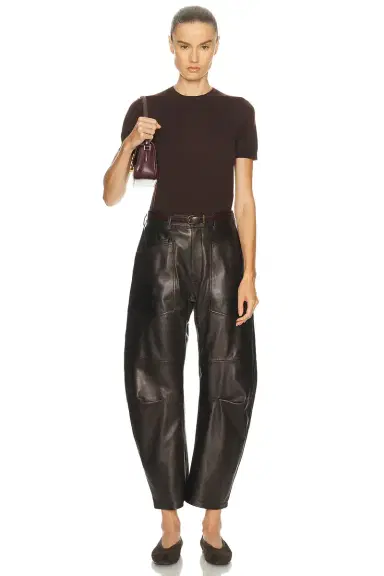 Nili Lotan Shon Leather Pant | Thumbnail 5