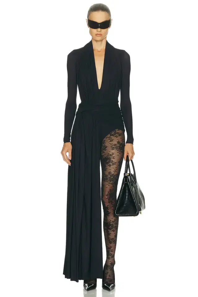 Balenciaga Swimwear Long Sleeve Dress