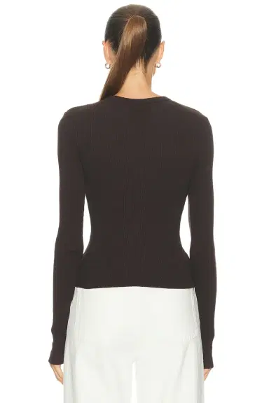 Citizens of Humanity Pilar Waffle Crewneck Top | Thumbnail 5 Citizens of Humanity Pilar Waffle Crewneck Top | Thumbnail 5