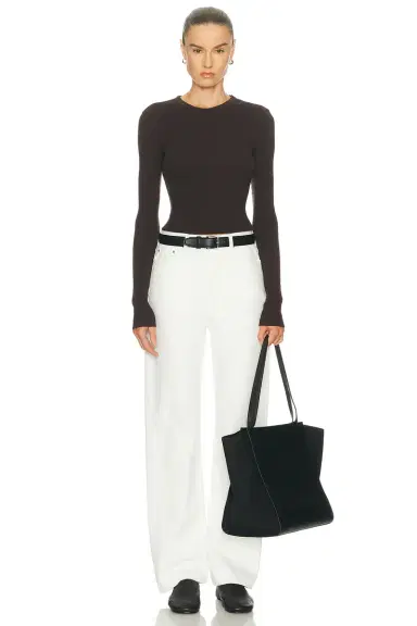 Citizens of Humanity Pilar Waffle Crewneck Top | Thumbnail 6 Citizens of Humanity Pilar Waffle Crewneck Top | Thumbnail 6