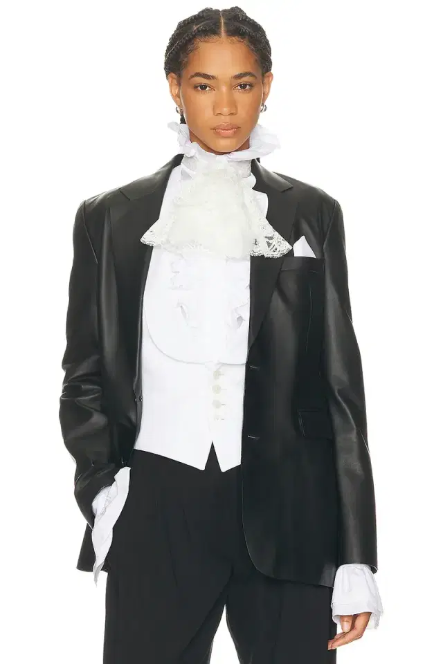 Ralph Lauren Collection Eli Leather Blazer