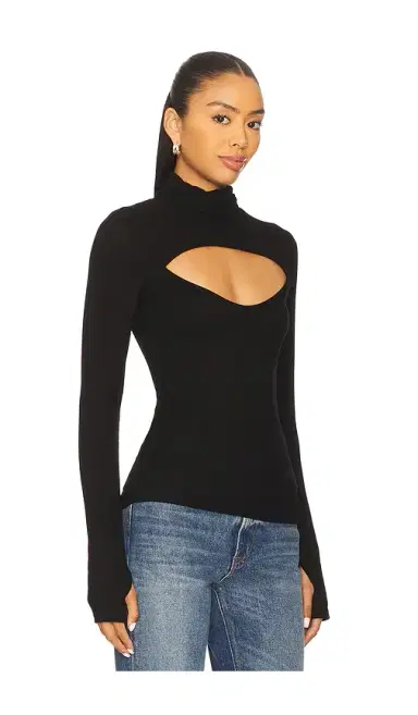 Michael Lauren Cade Long Sleeve Turtleneck Top | Thumbnail 2 Michael Lauren Cade Long Sleeve Turtleneck Top | Thumbnail 2