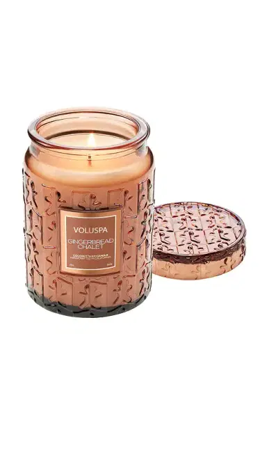 Voluspa Gingerbread Chalet Large Jar Candle | Thumbnail 2