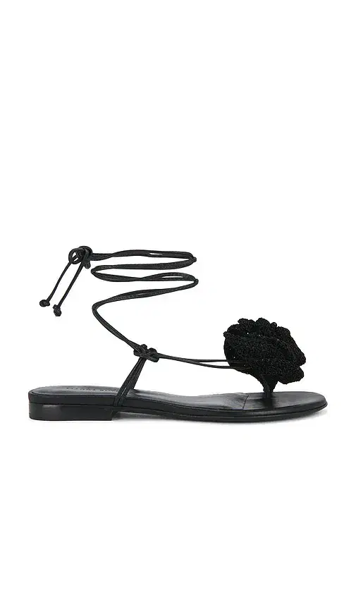 Magda Butrym Wrap Around Flower Sandal